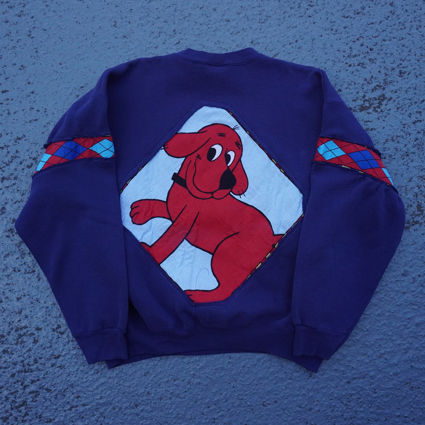 Navy Blue Clifford Rework Sleeves XL