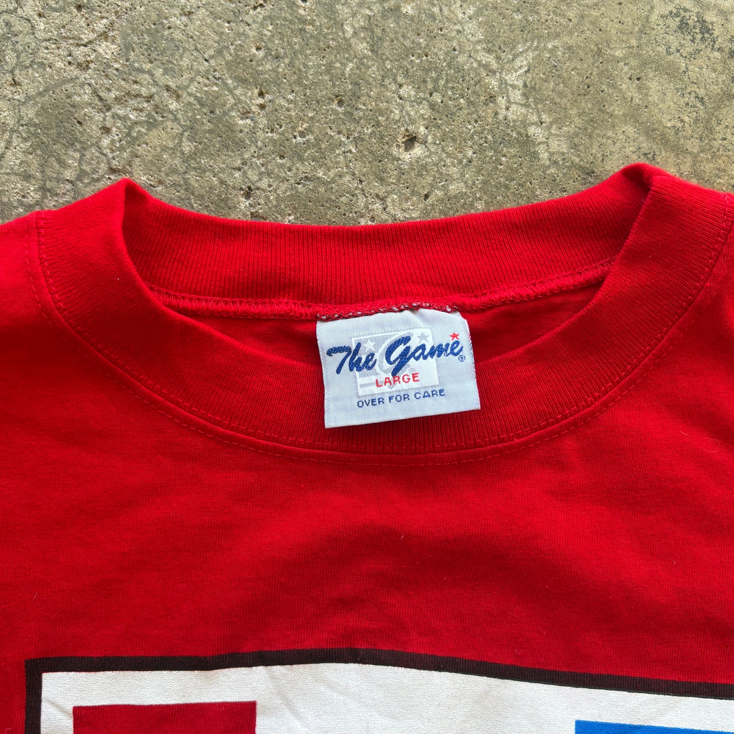 1994 World Cup Los Angeles Red Tee L