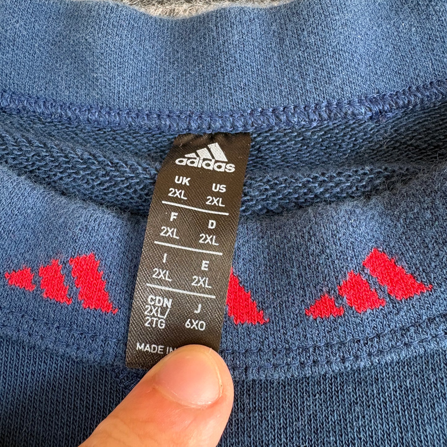 Adidas Arsenal Vintage Style Crewneck XXL