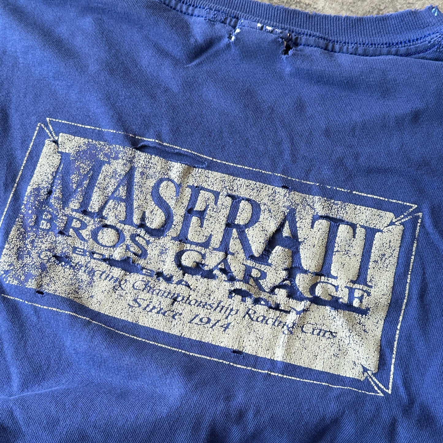 XXL Thrashed Maserati KiK Tee