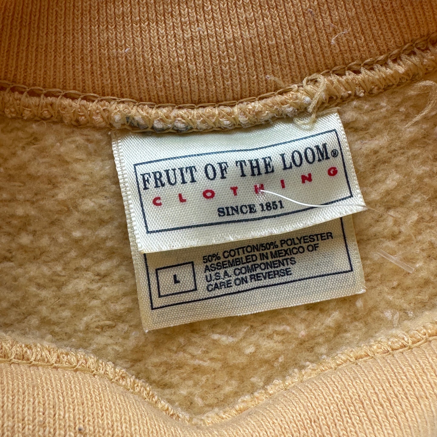 L Yellow KiK Crewneck