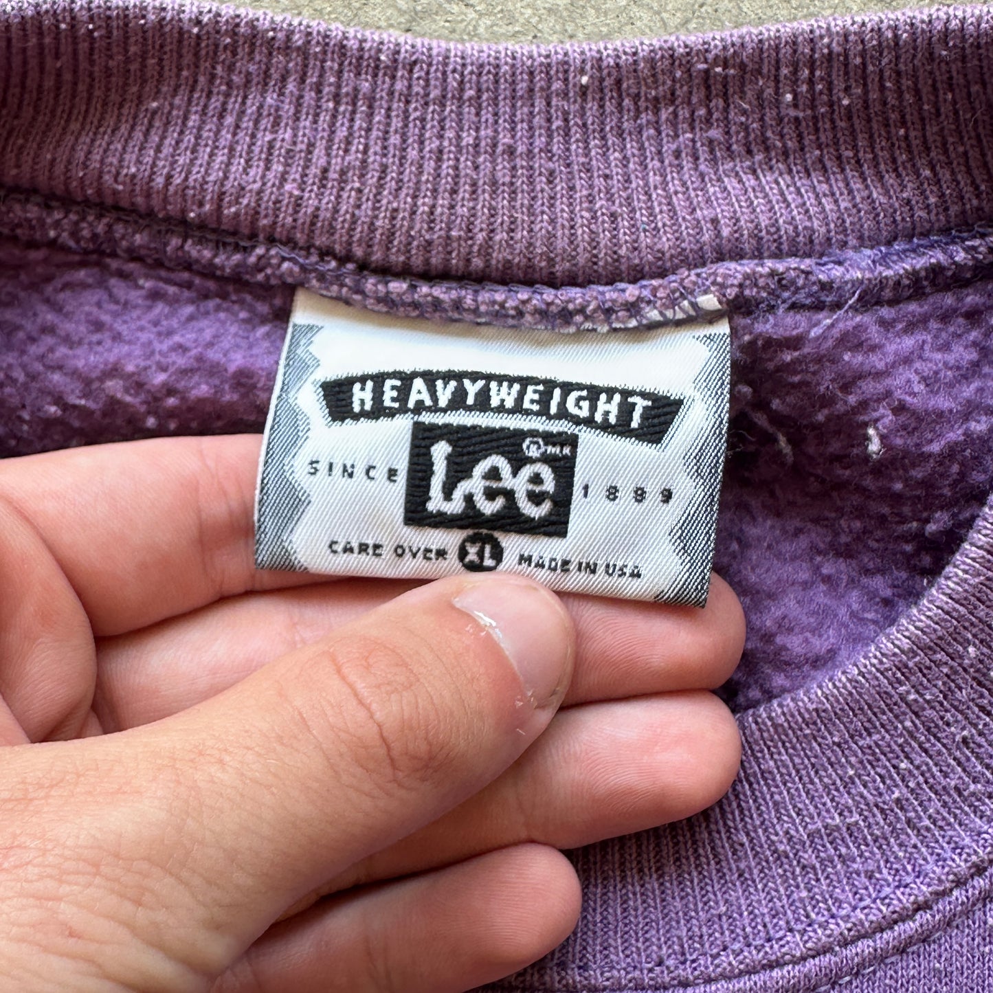 XL Violet KiK Crewneck