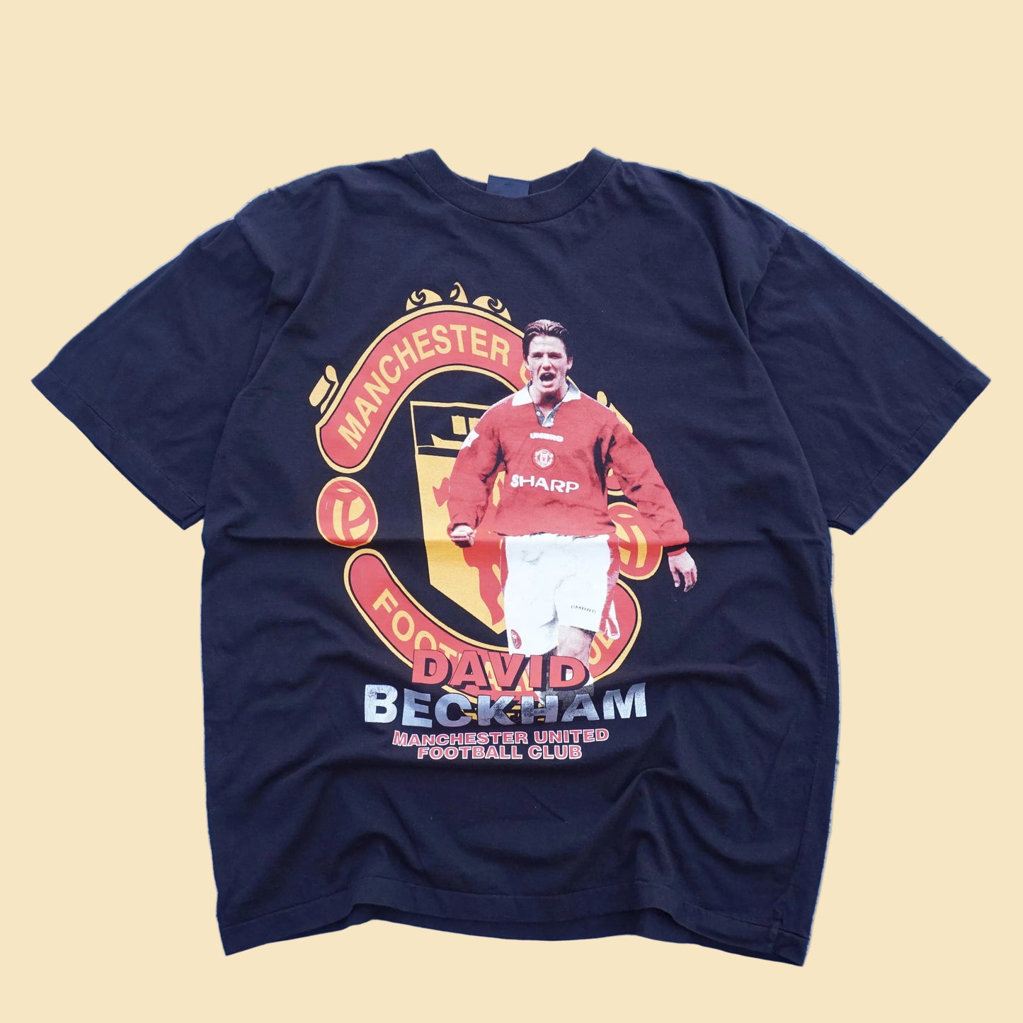 90s David Beckham Man U Large