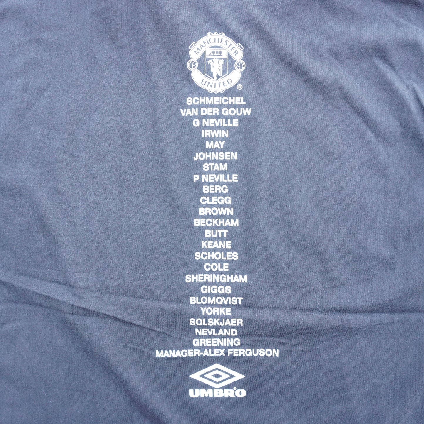 1999 Umbro Man United Treble Large