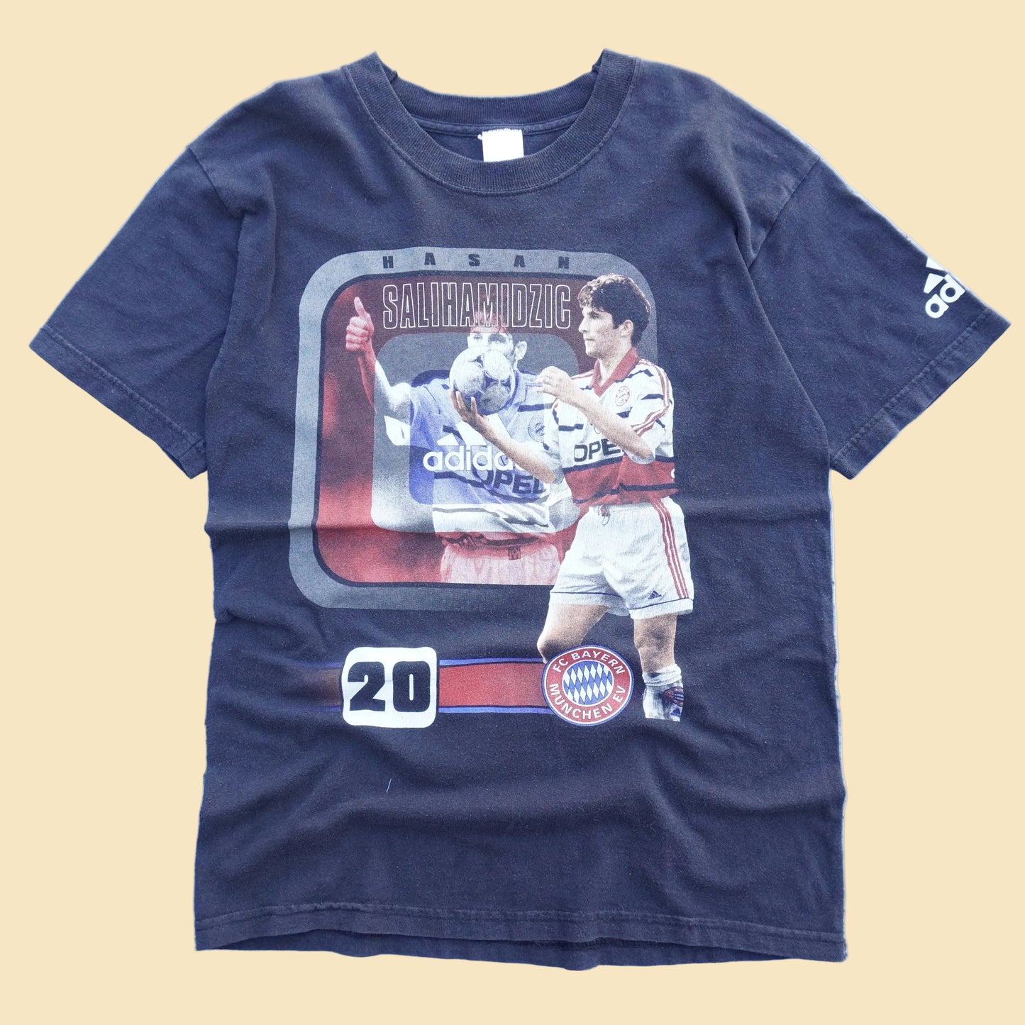 1999-00 Bayern Munich Hasan Salihamidžić Tee
