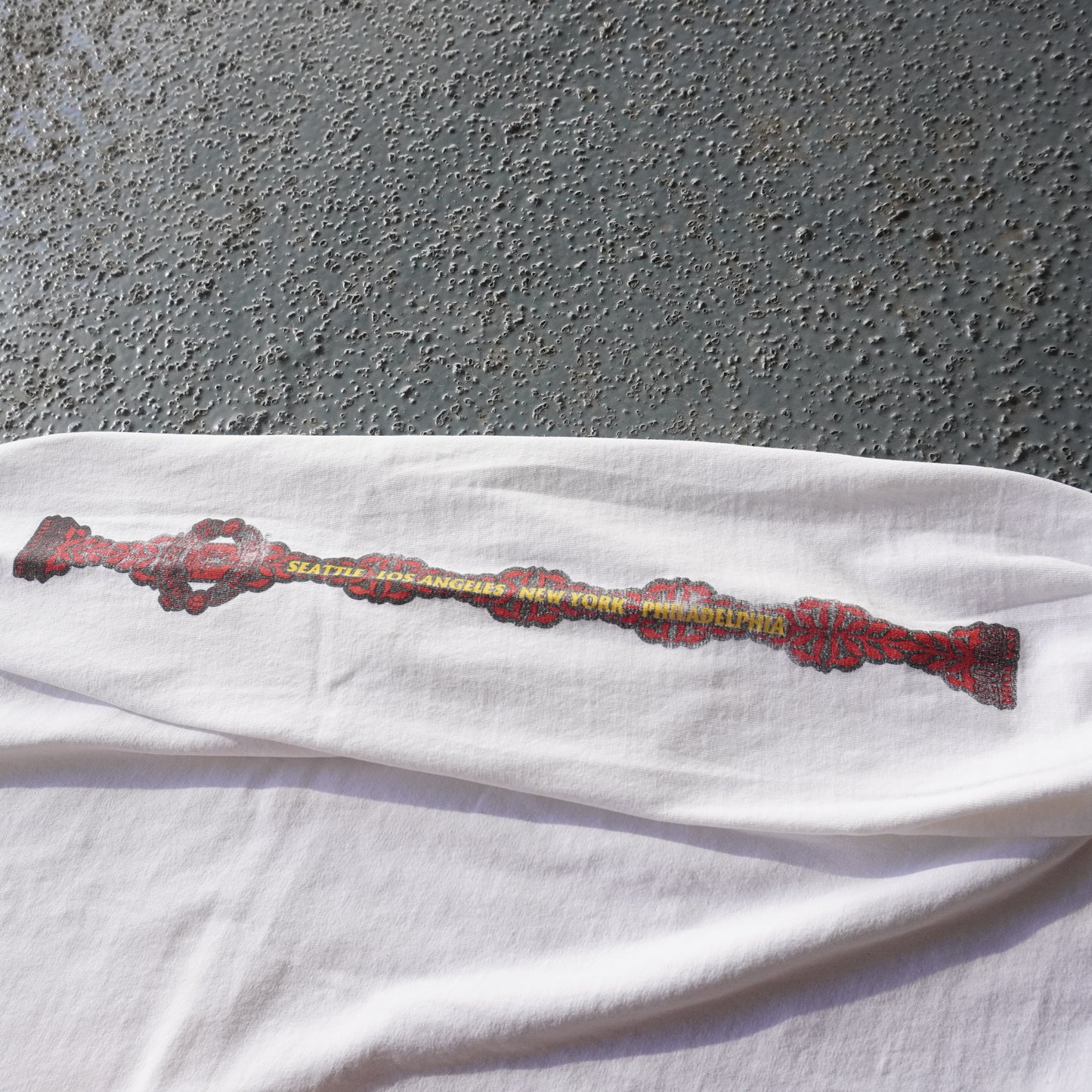 2003 Nike Center Check Manchester United USA Tour Long Sleeve XL