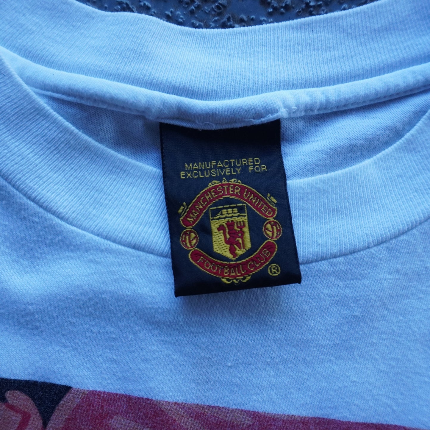 90s David Beckham 7 Manchester United Box Graphic XL