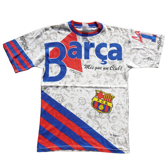 90s FC Barcelona Champions AOP Medium