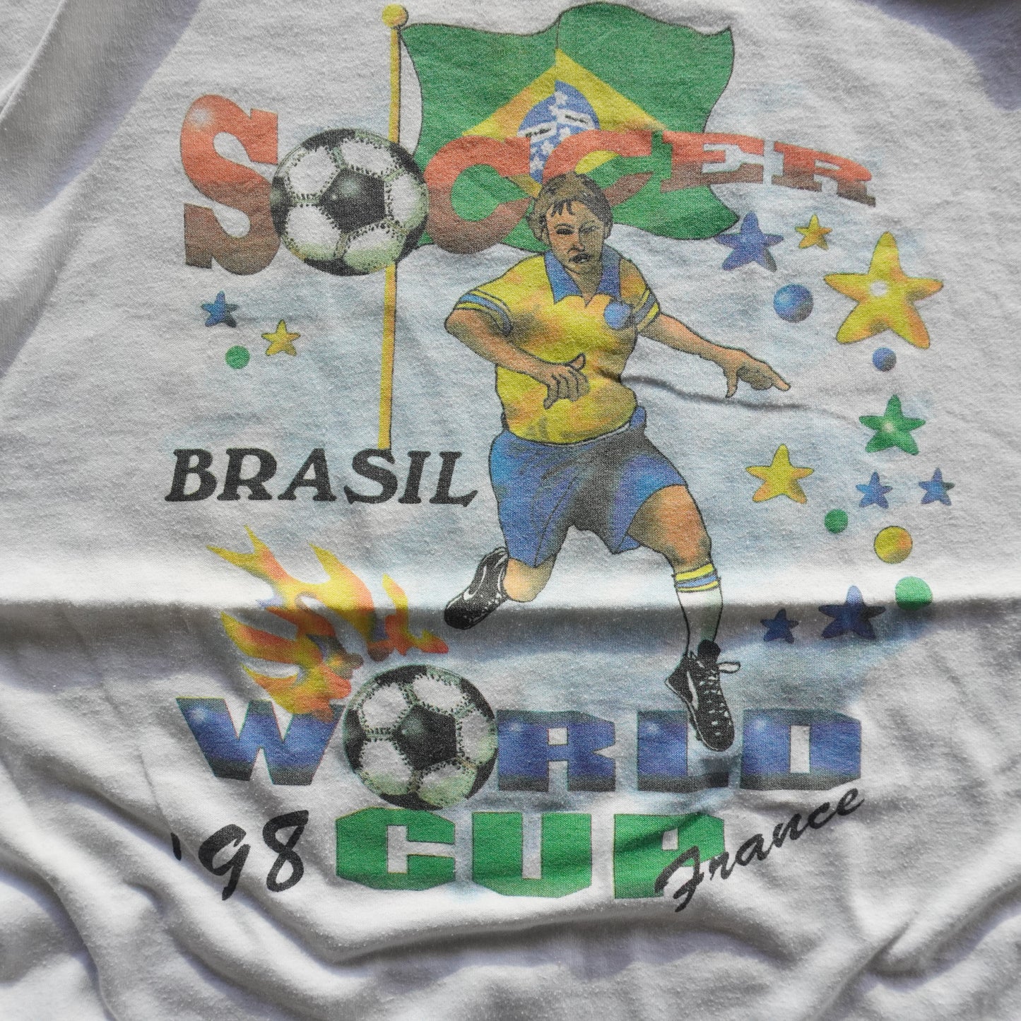 1998 France World Cup Brazil Player Graphic XL