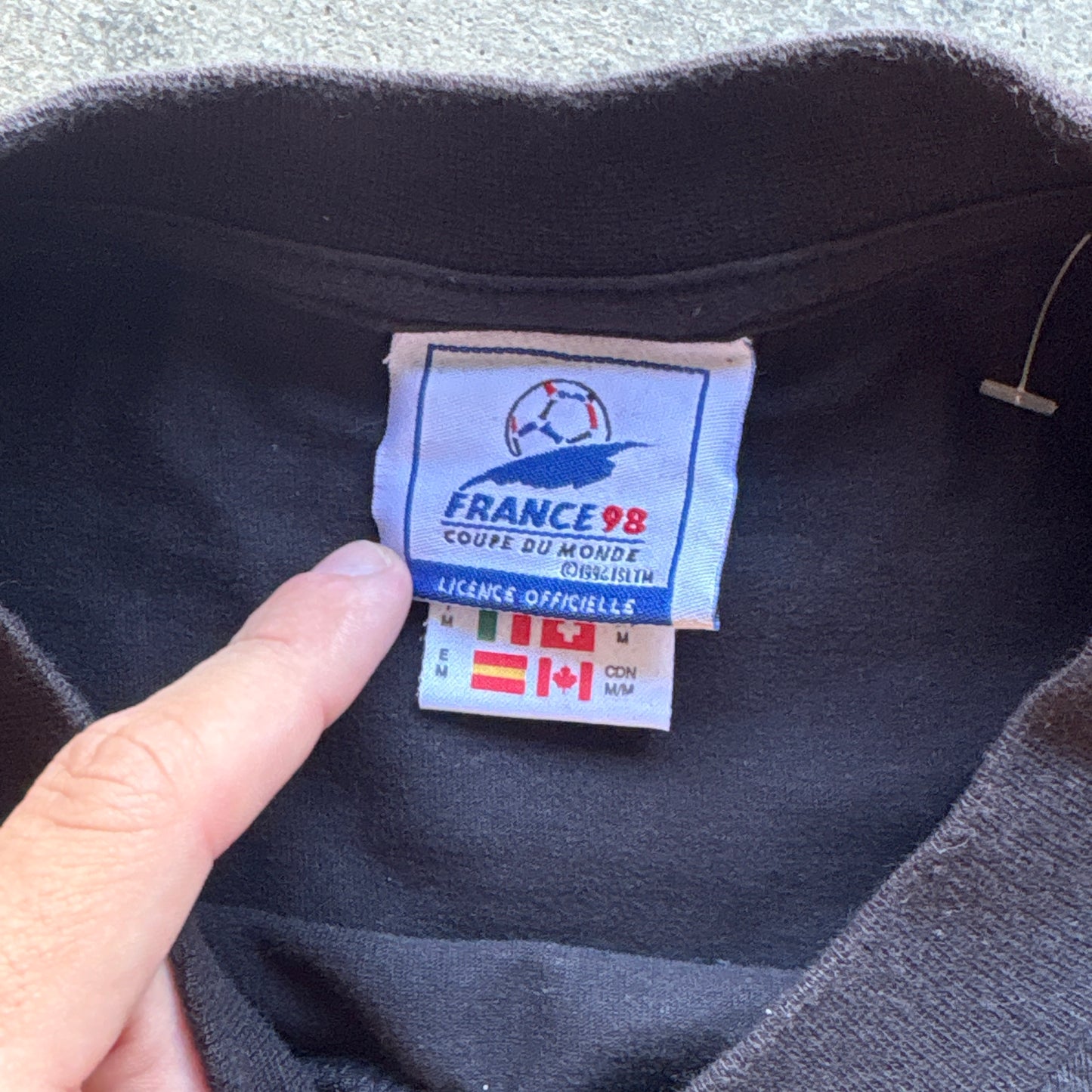 1998 France WC Brazil Flag M