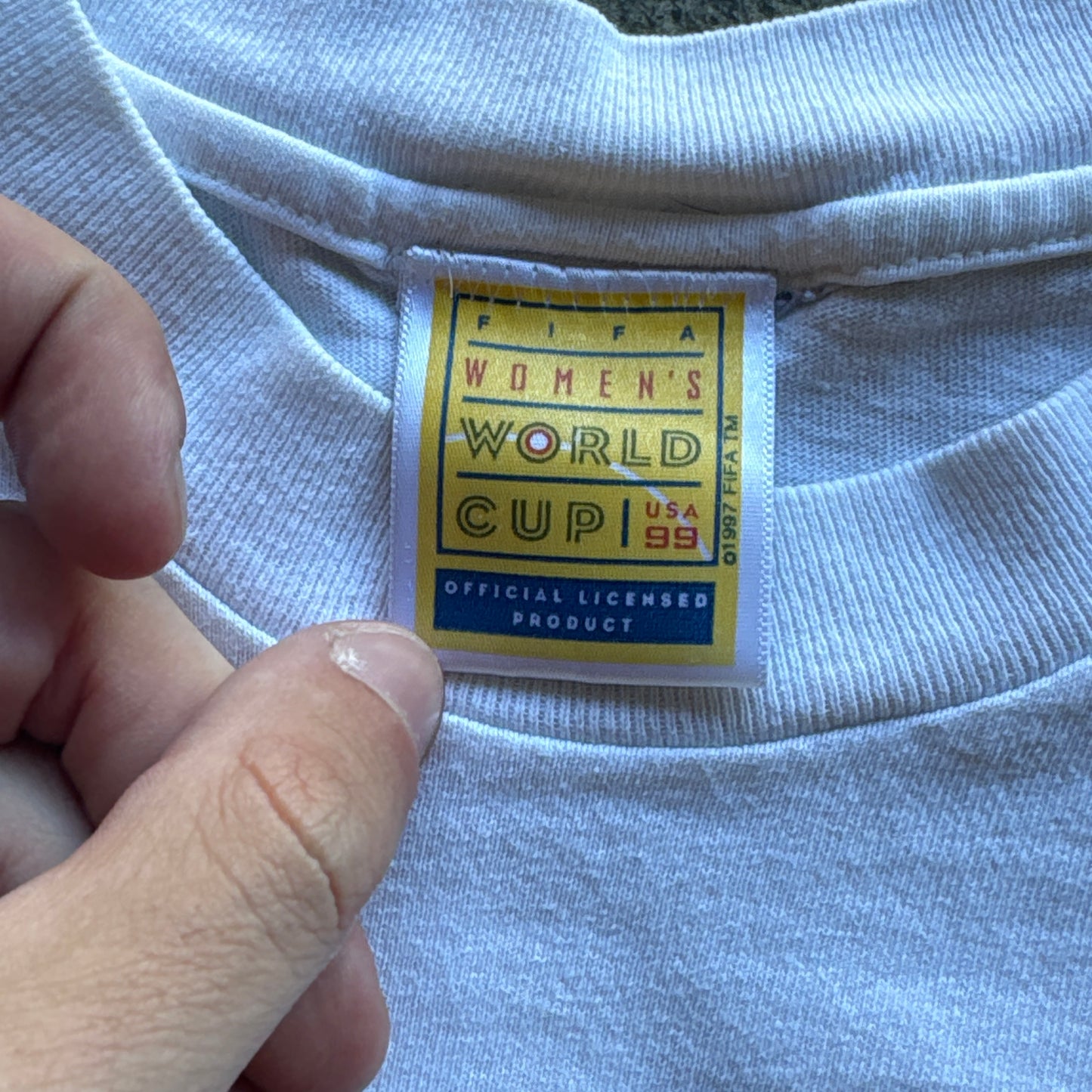 1999 Womens World Cup Back Logo L