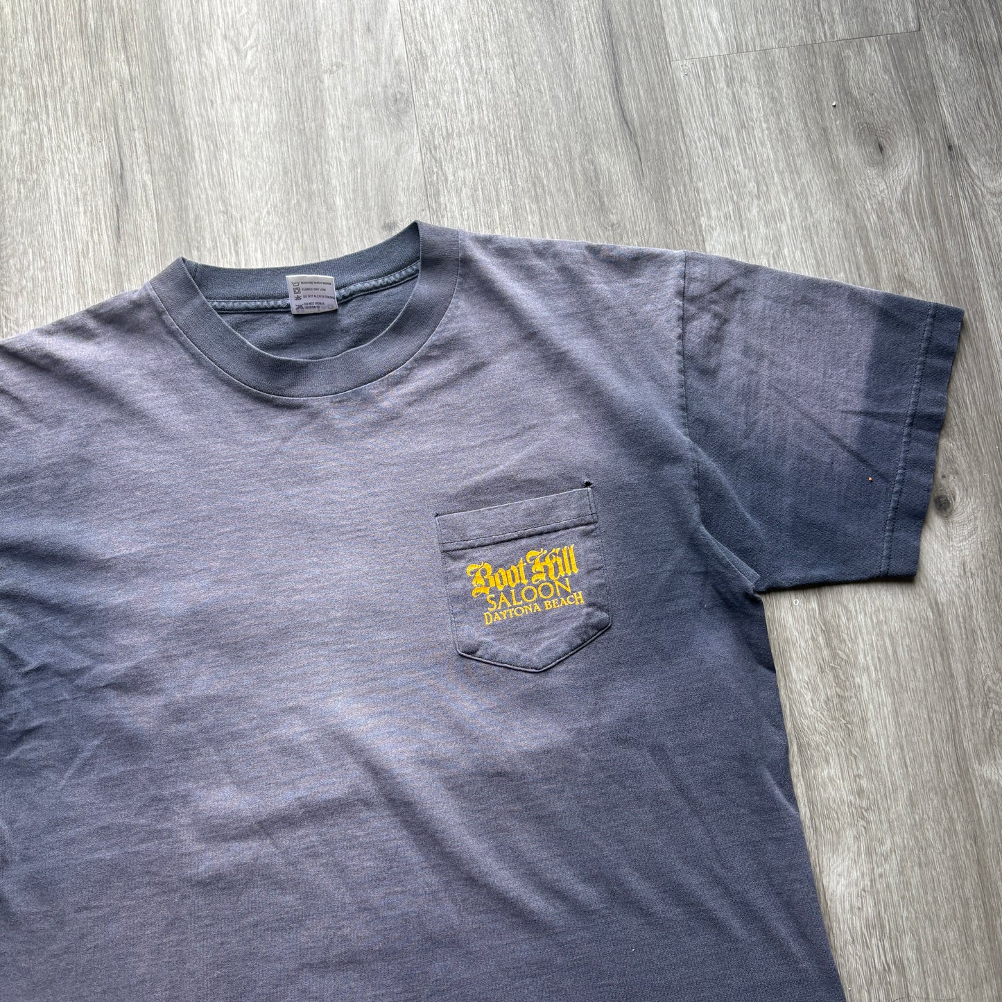 1999 Daytona Bike Week Fader Pocket Tee L