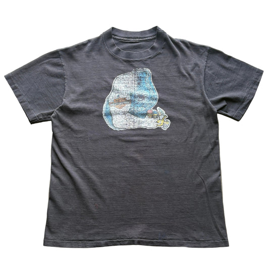 80s Japan Hate Squeeze Brands Harley Davidson Tee L