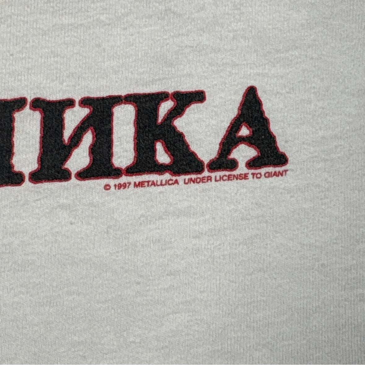 1997 Metallica Eyes XL