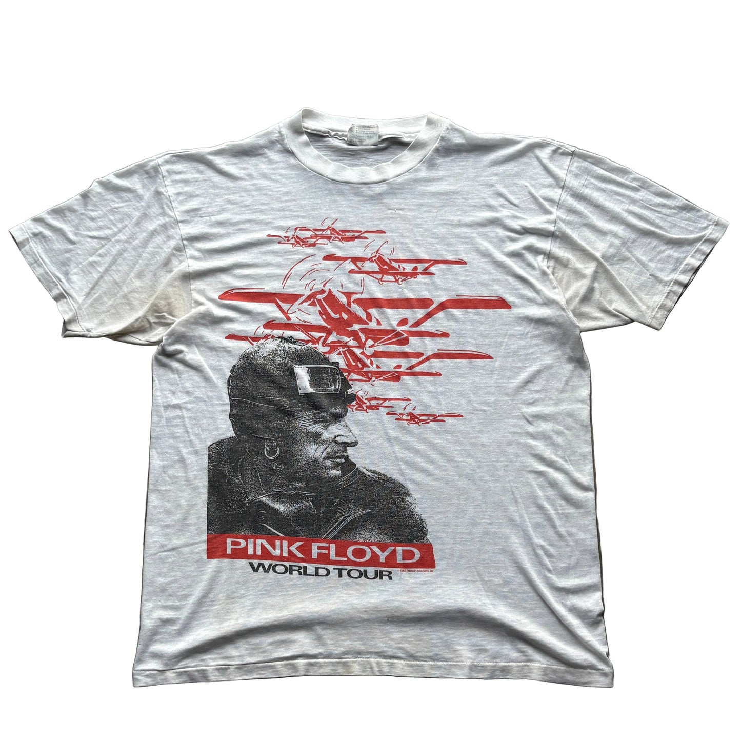 1987 Pink Floyd World Tour Paper Think XL