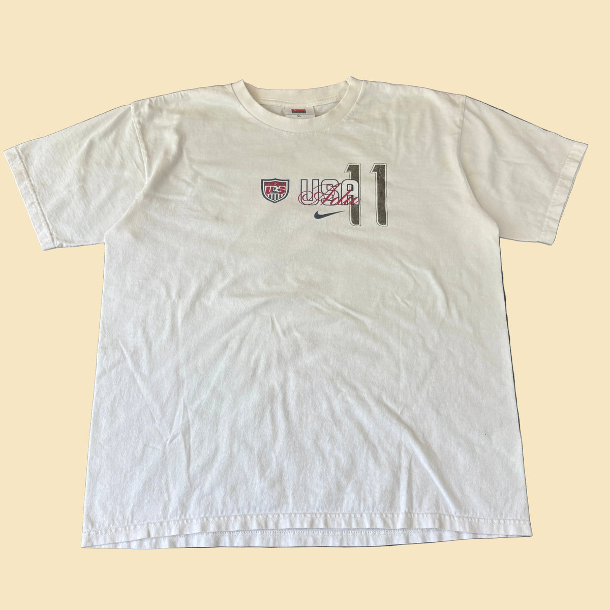 Y2K USA Nation Team Tee Freddy Adu 11 Kids XL