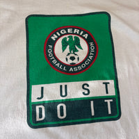 90s Nike Soccer Team Nigeria Tee L