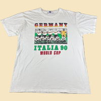 1990 Italia World Cup Germany Squad Tee XL