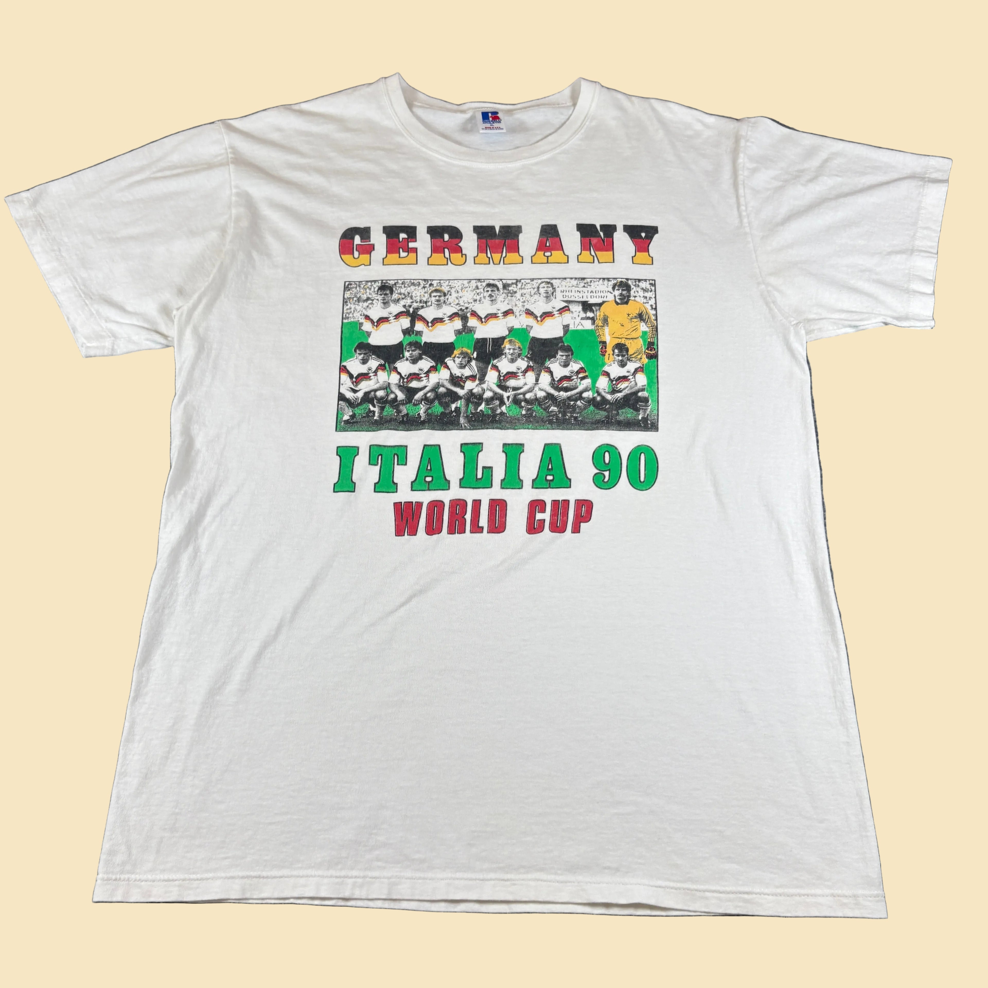 1990 Italia World Cup Germany Squad Tee XL
