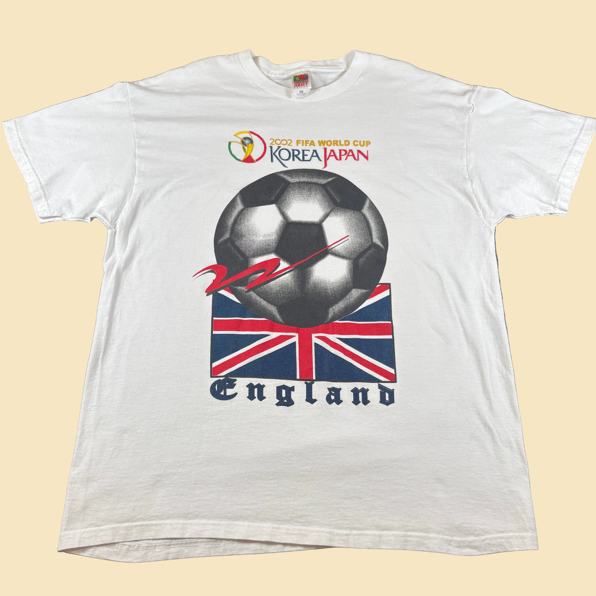 2002 Japan World Cup England Ball Graphic XL