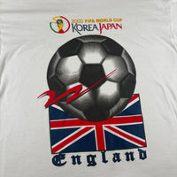 2002 Japan World Cup England Ball Graphic XL