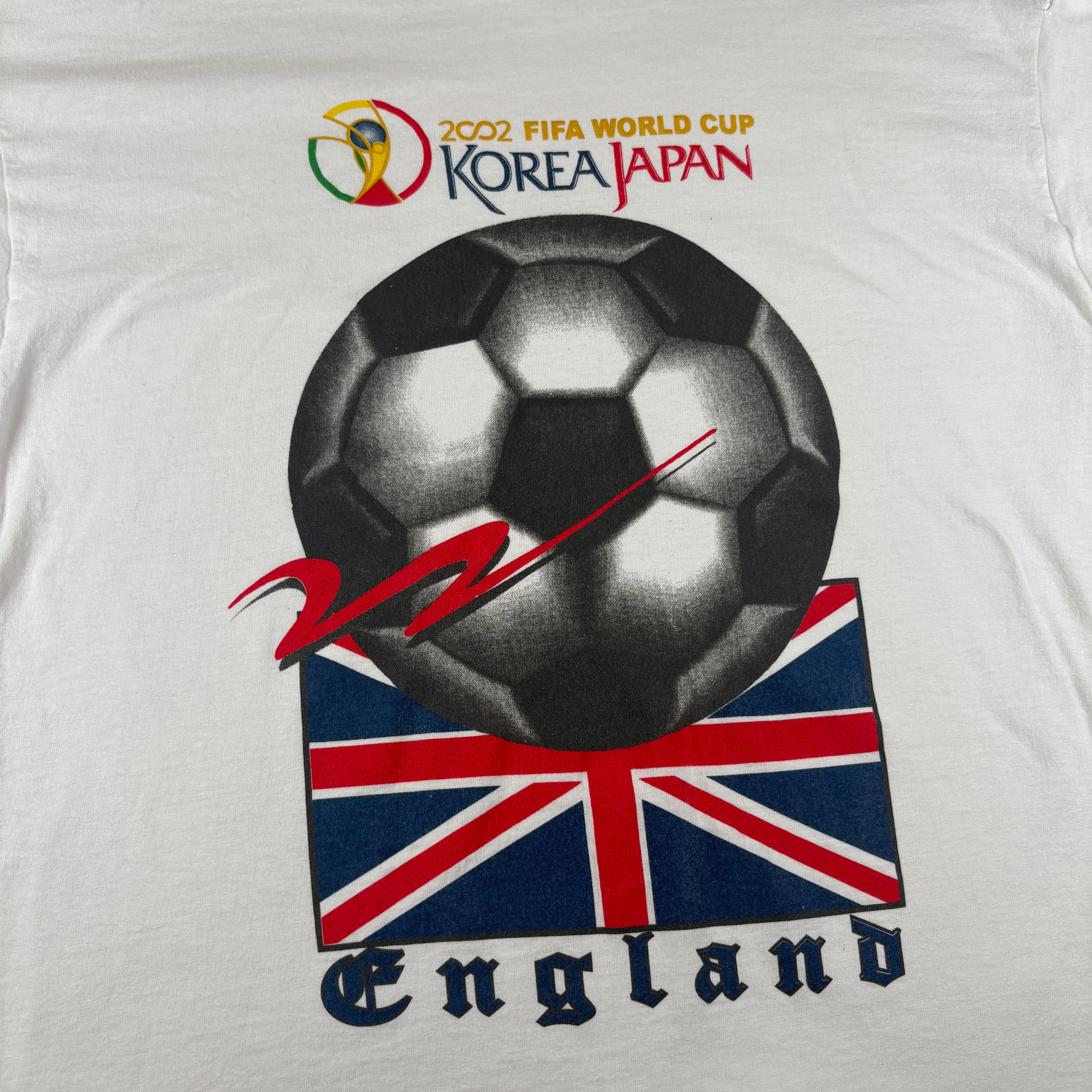 2002 Japan World Cup England Ball Graphic XL