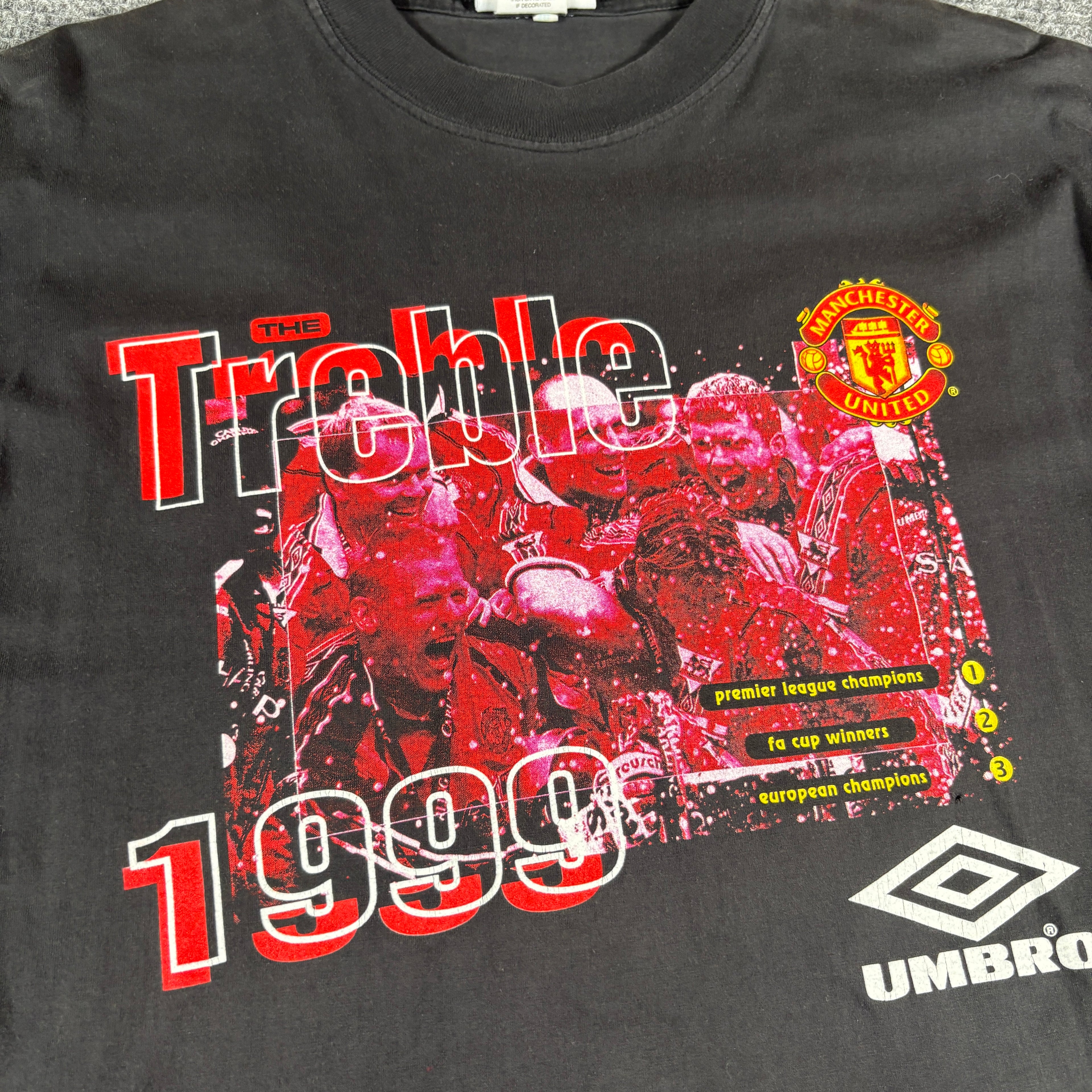 1999 Umbro Manchester United Treble Winners L
