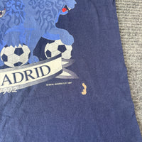 90s Real Madrid League Champions Navy L