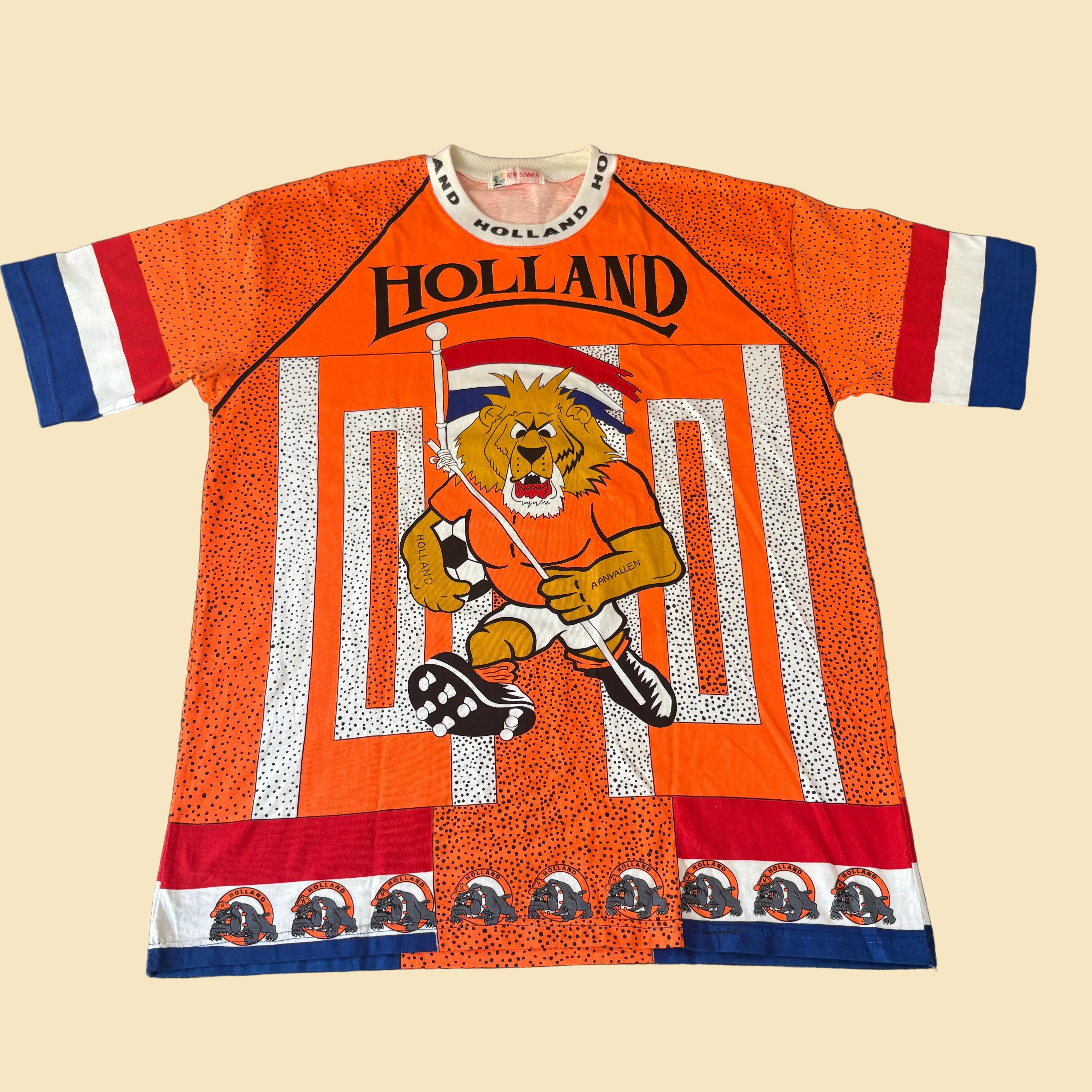 90s Holland Orange Lions AOP XL