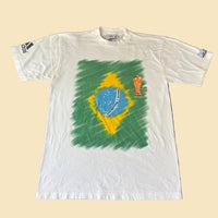 1998 World Cup Brazil Flag M