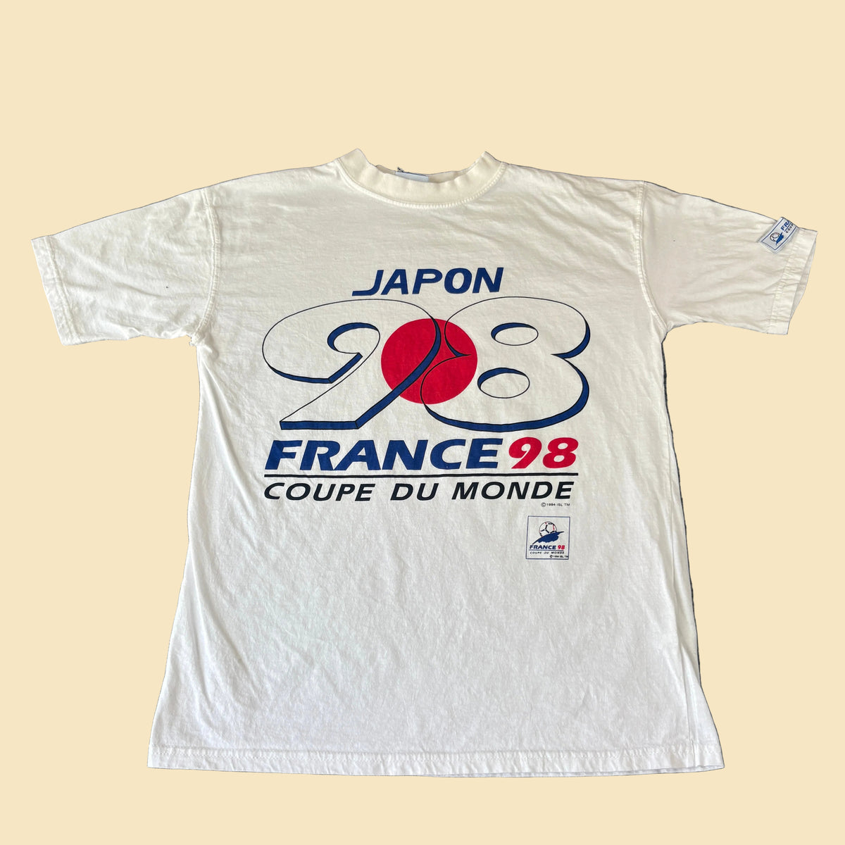 1998 France World Cup Japon Tee M