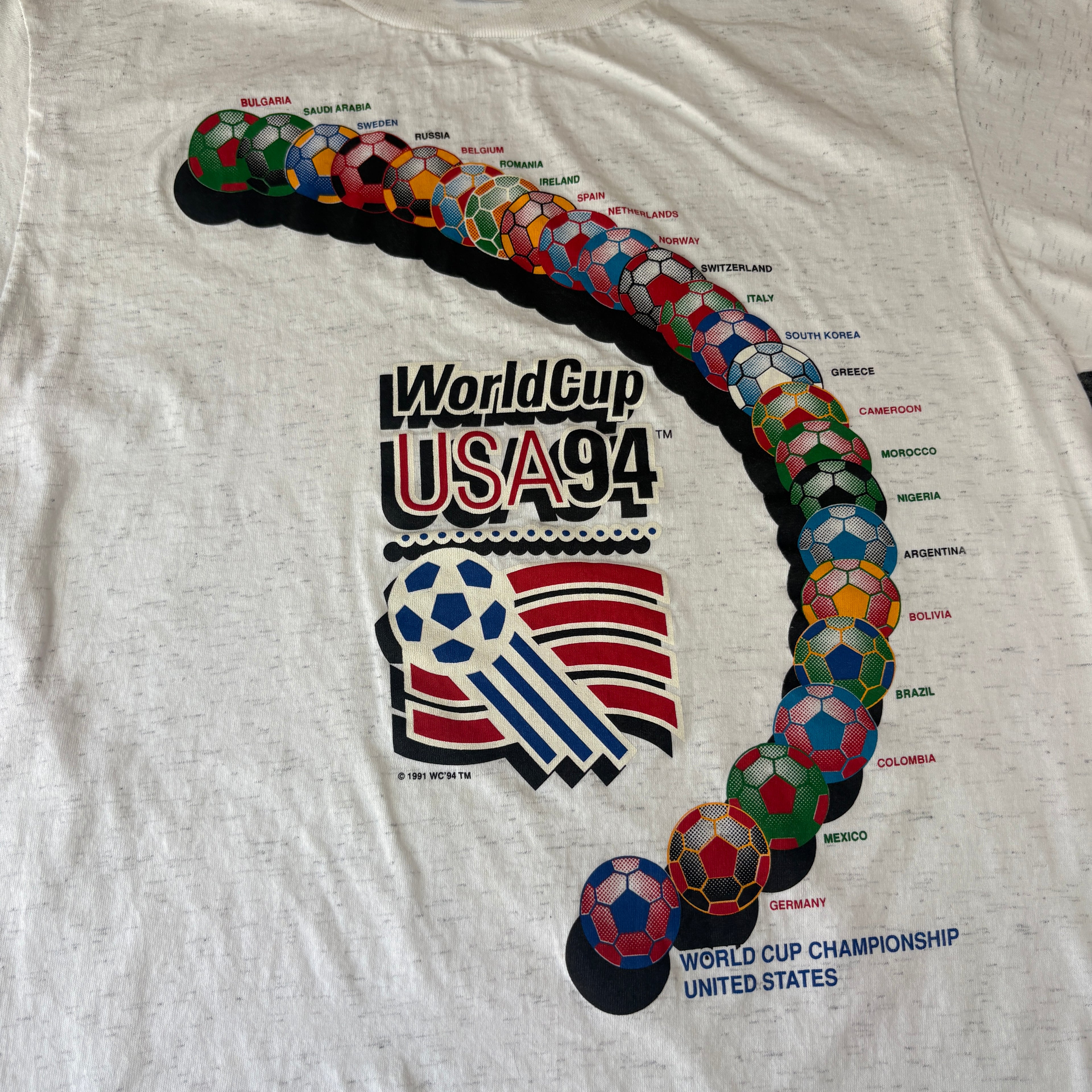 1994 USA World Cup Location Cities L