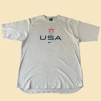 2000s Nike Team USA Soccer Practice Shirt M