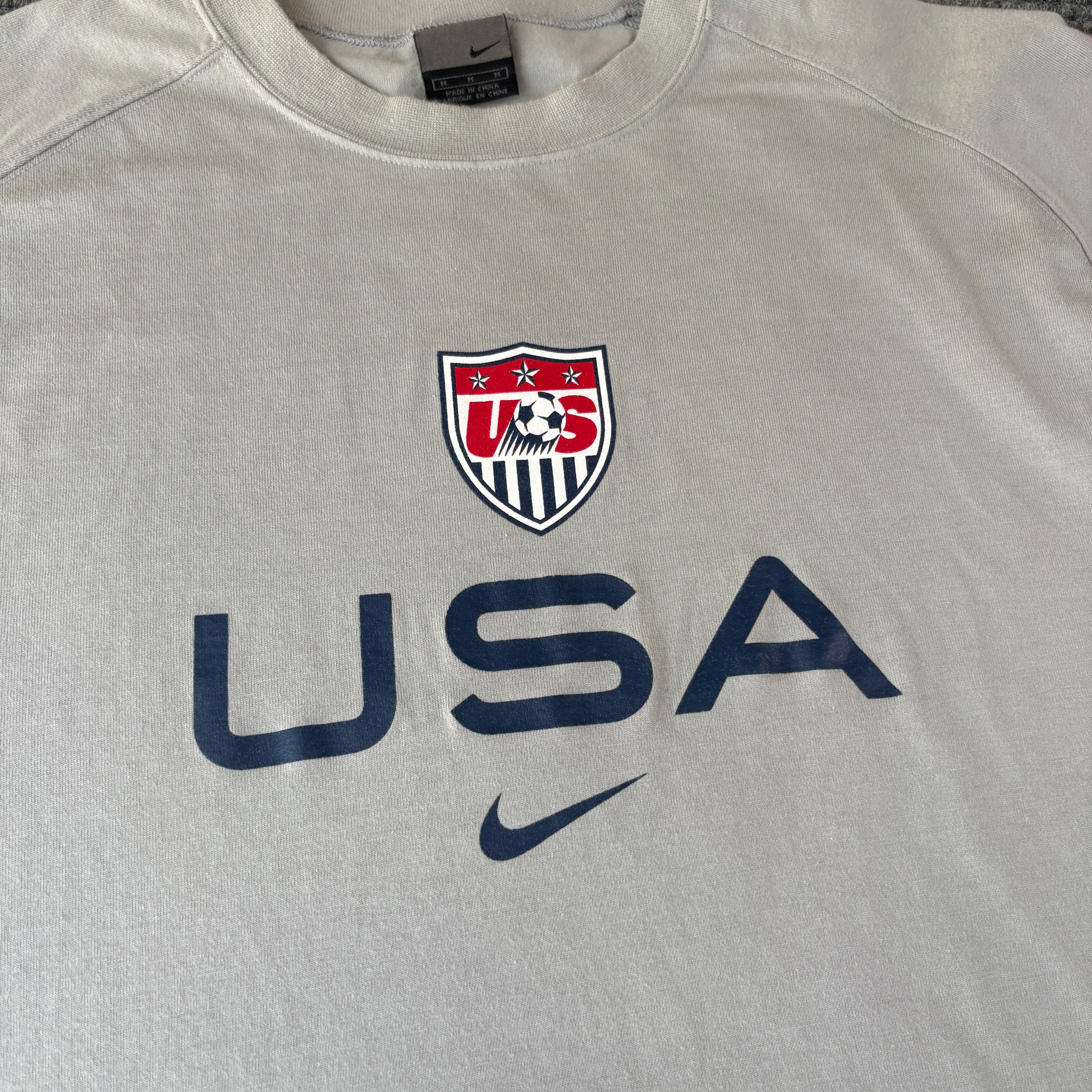 2000s Nike Team USA Soccer Practice Shirt M