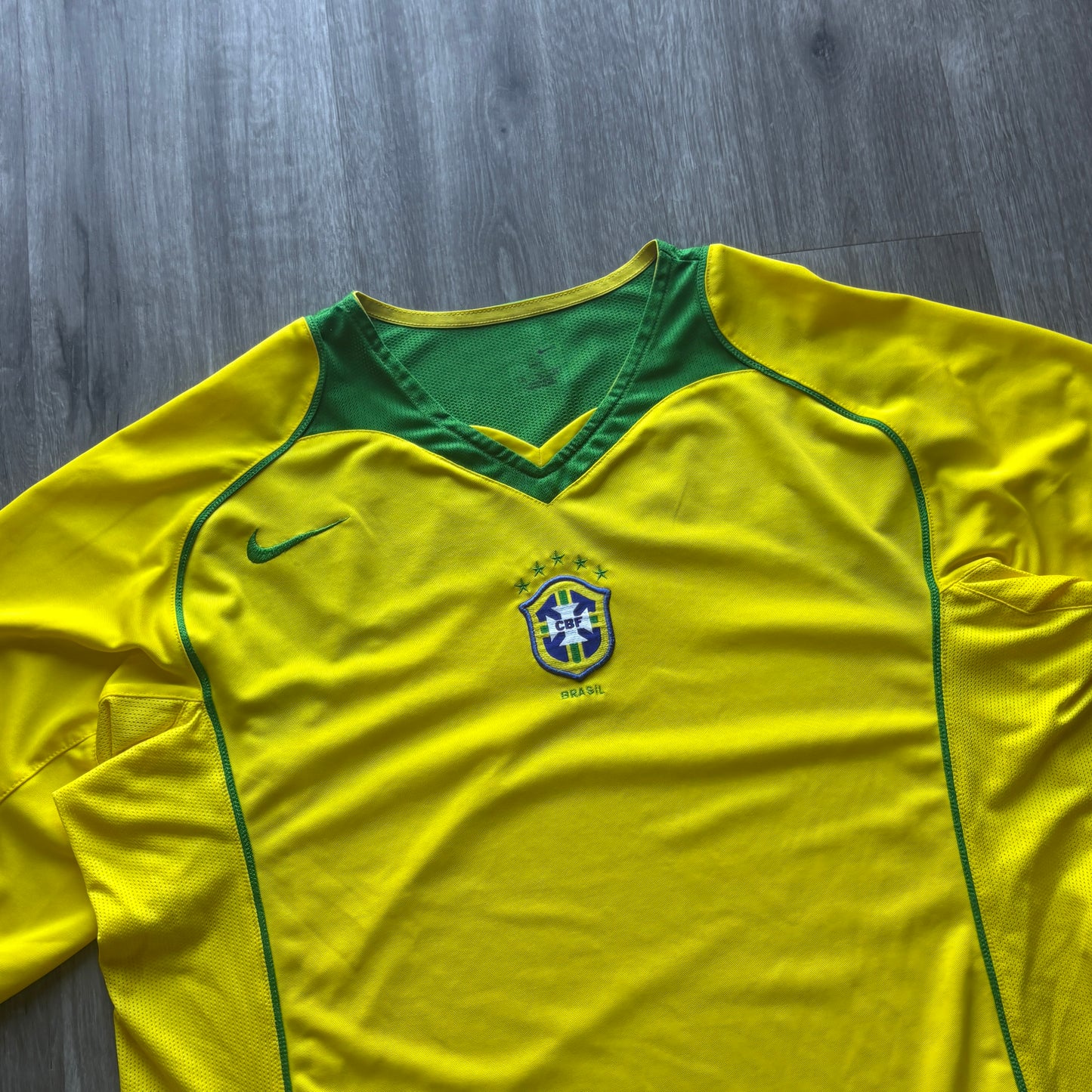 2004-2006 Brazil CF Total90 Yellow Kit L/XL