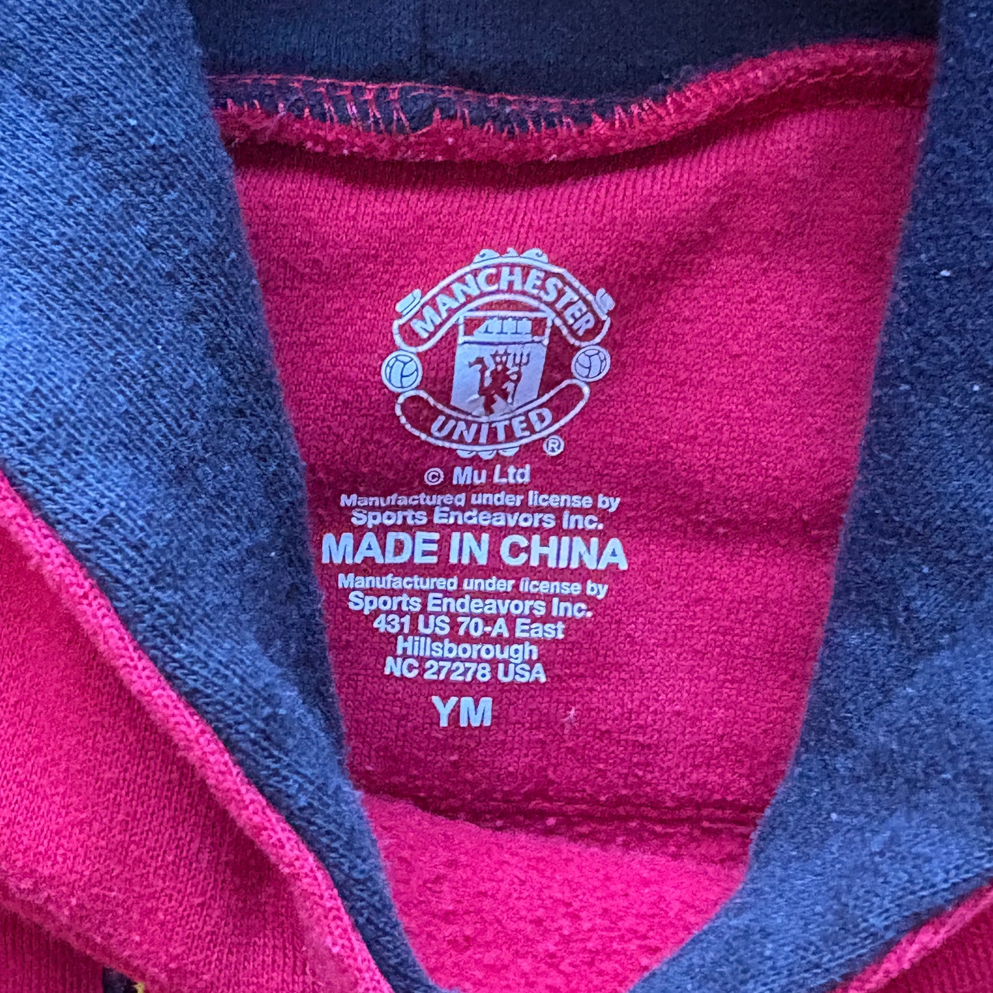 Modern Manchester United Kids Hoodie
