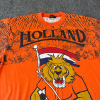 90s Holland Netherlands Orange Lions AOP XL