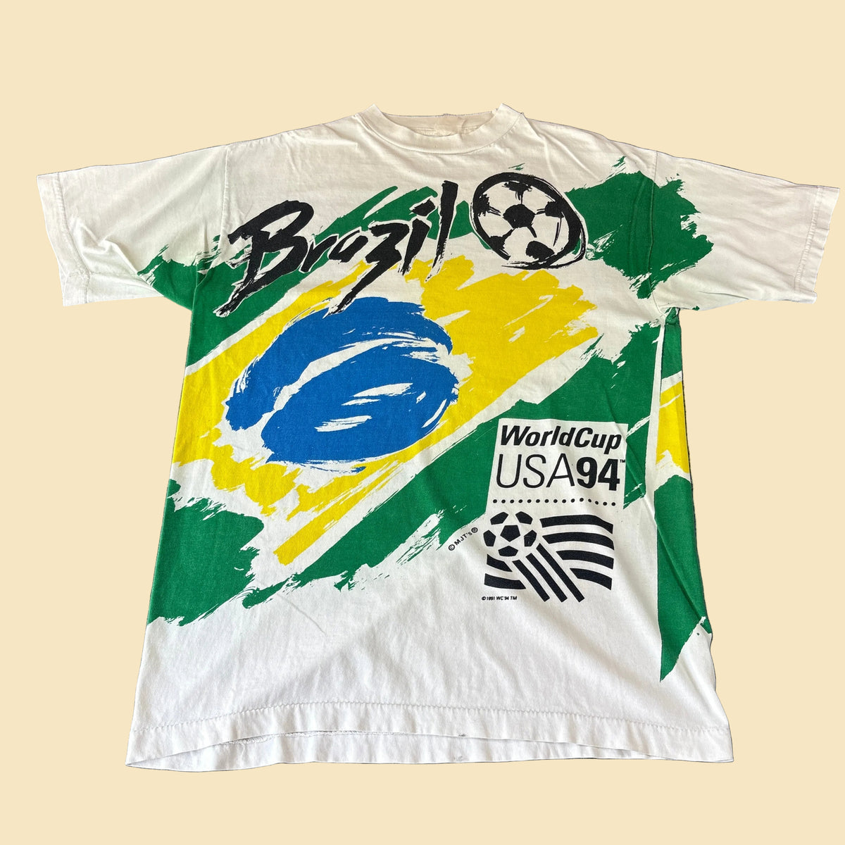 1994 USA World Cup Brazil Flag AOP L