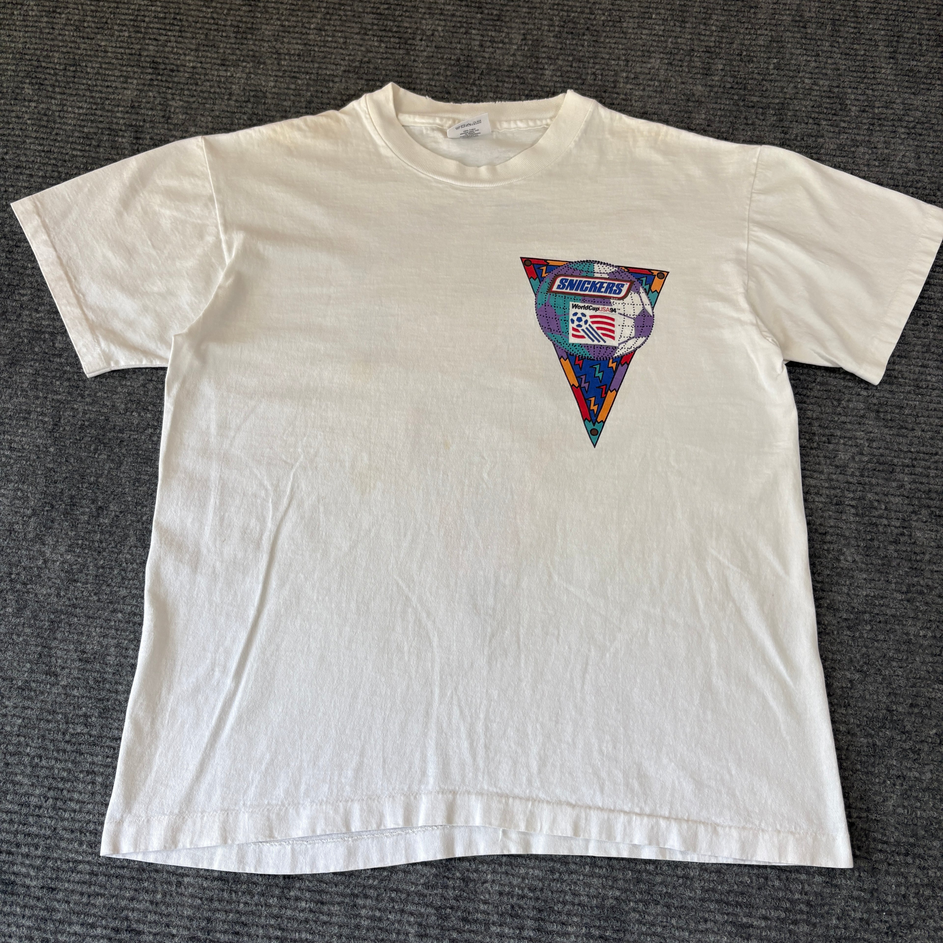 1994 USA World Cup Snickers Mullet Tee L