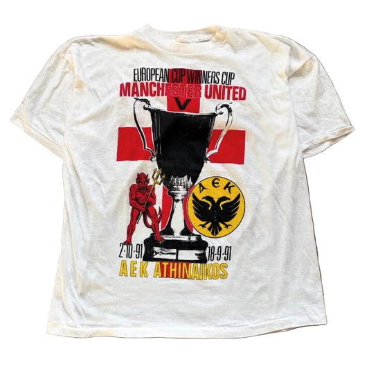 1991 Manchester United European Champions AEK Large