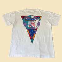 1994 USA World Cup Snickers Mullet Tee L
