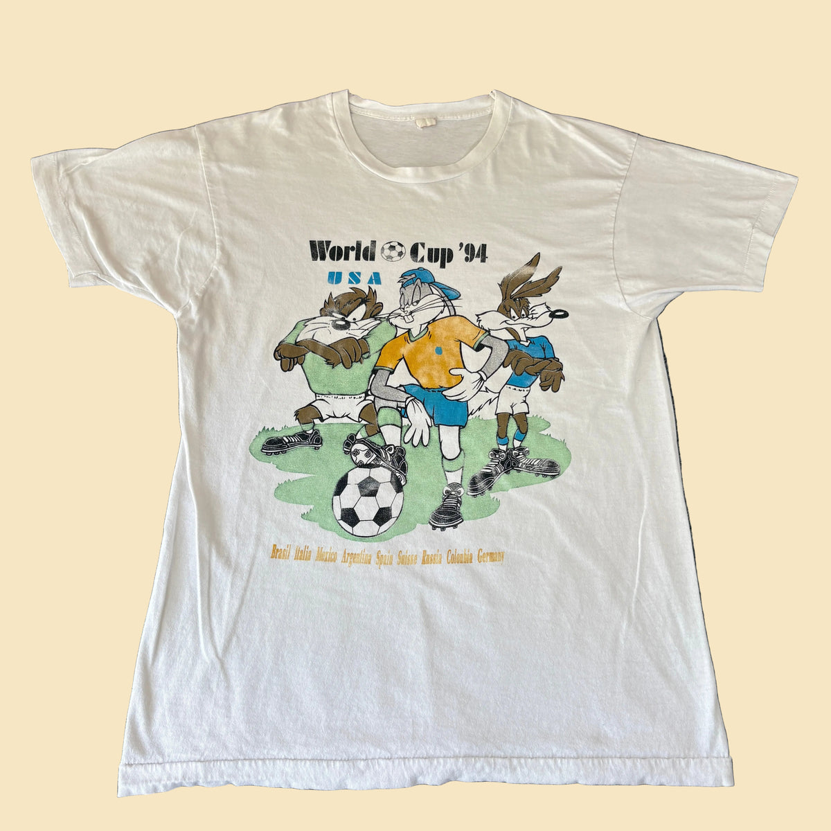 1994 USA World Cup Bugs Bunny Looney Tunes L