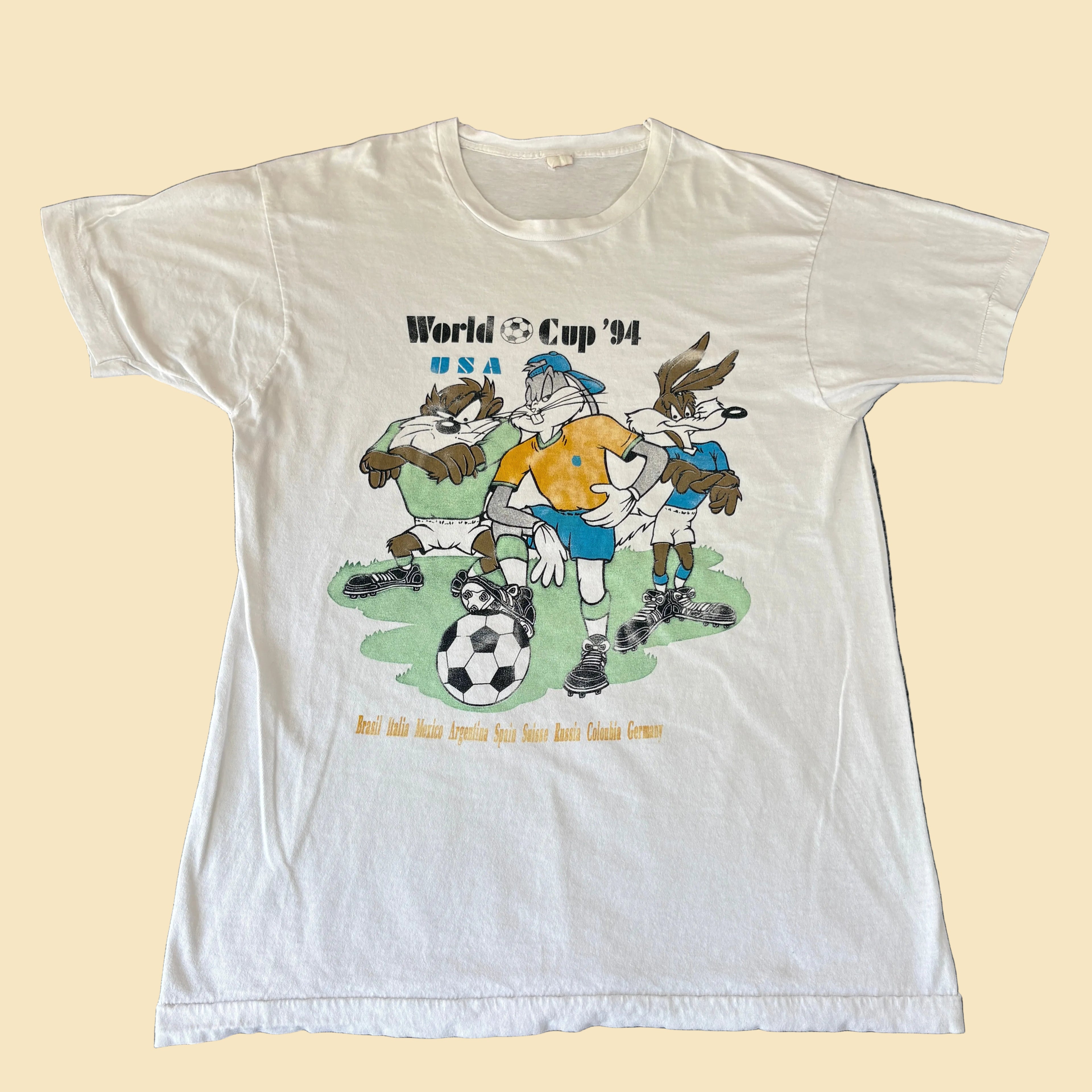 1994 USA World Cup Bugs Bunny Looney Tunes L