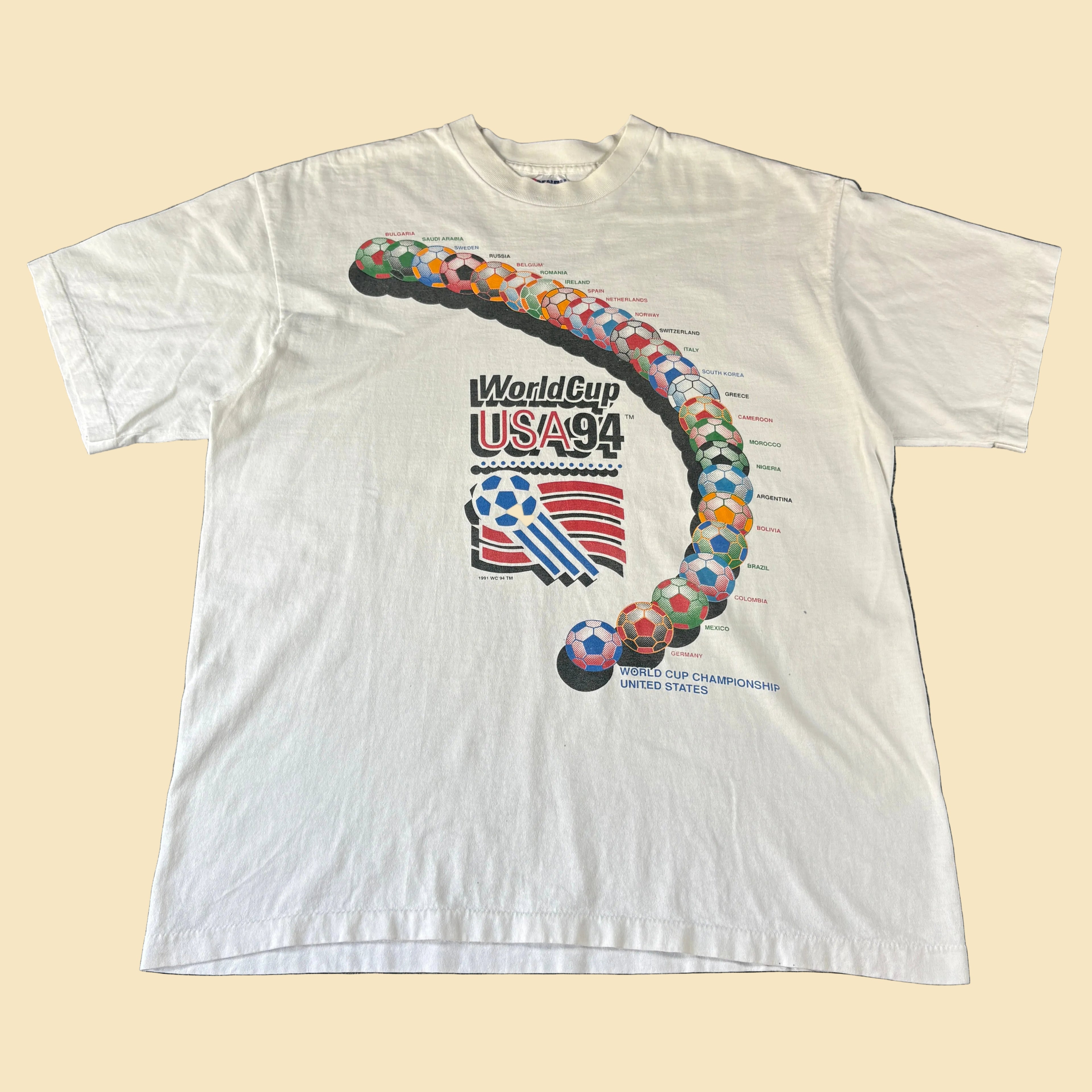1994 USA World Cup Location Cities XL
