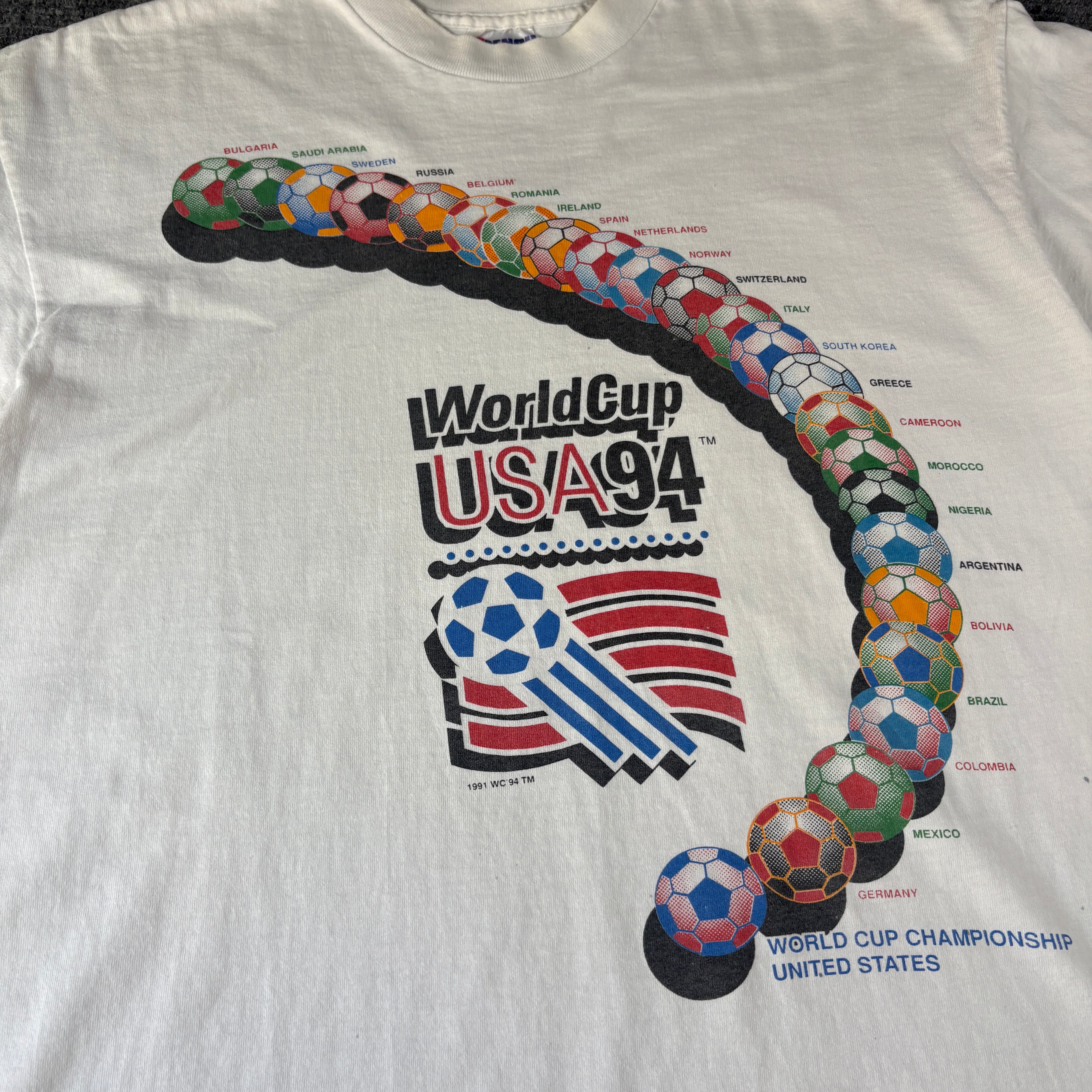 1994 USA World Cup Location Cities XL
