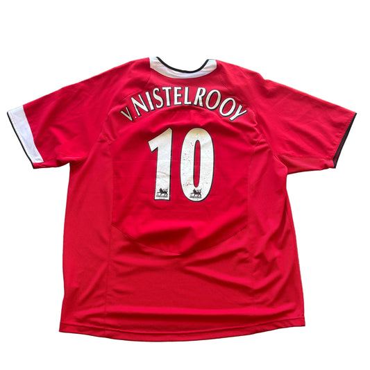 2004-06 Ruud Van Nistelrooy Man United Home Kit
