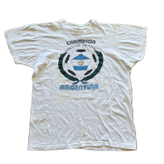 1986 World Cup Argentina Champions Tee