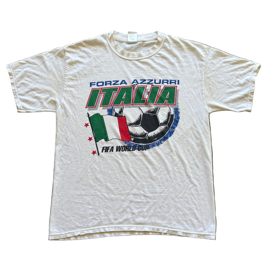 2006 Forza Azzurri Italia World Cup Tee L