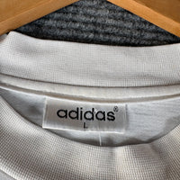 90s Adidas France Jersey Tee L