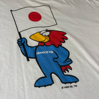 1998 France World Cup Japan Flag Mascot L